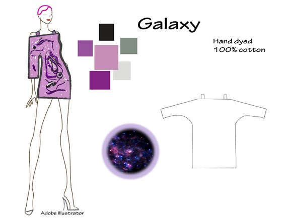 Phenomenon of Nature Fashion Designs: Galaxy